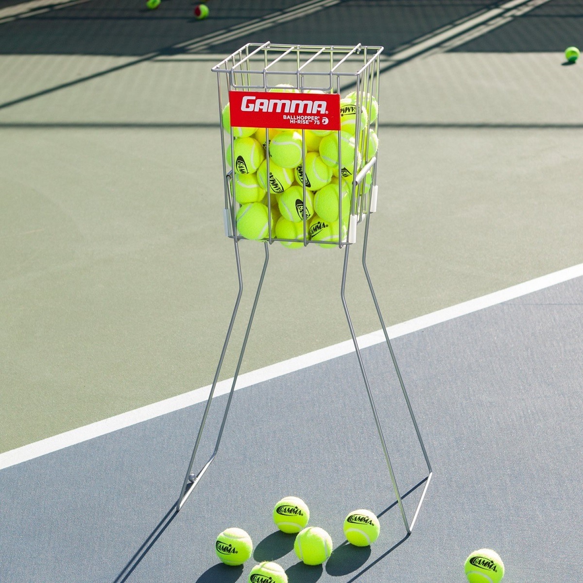 travel tennis ball hopper