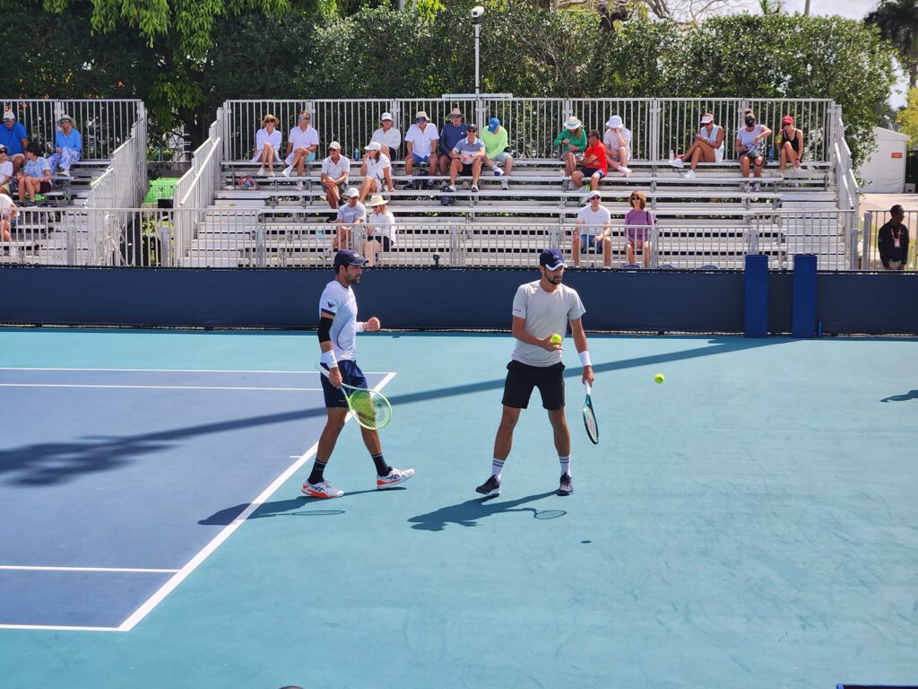 Marcelo Arevalo and Mate Pavic at the 2024 Miami Open