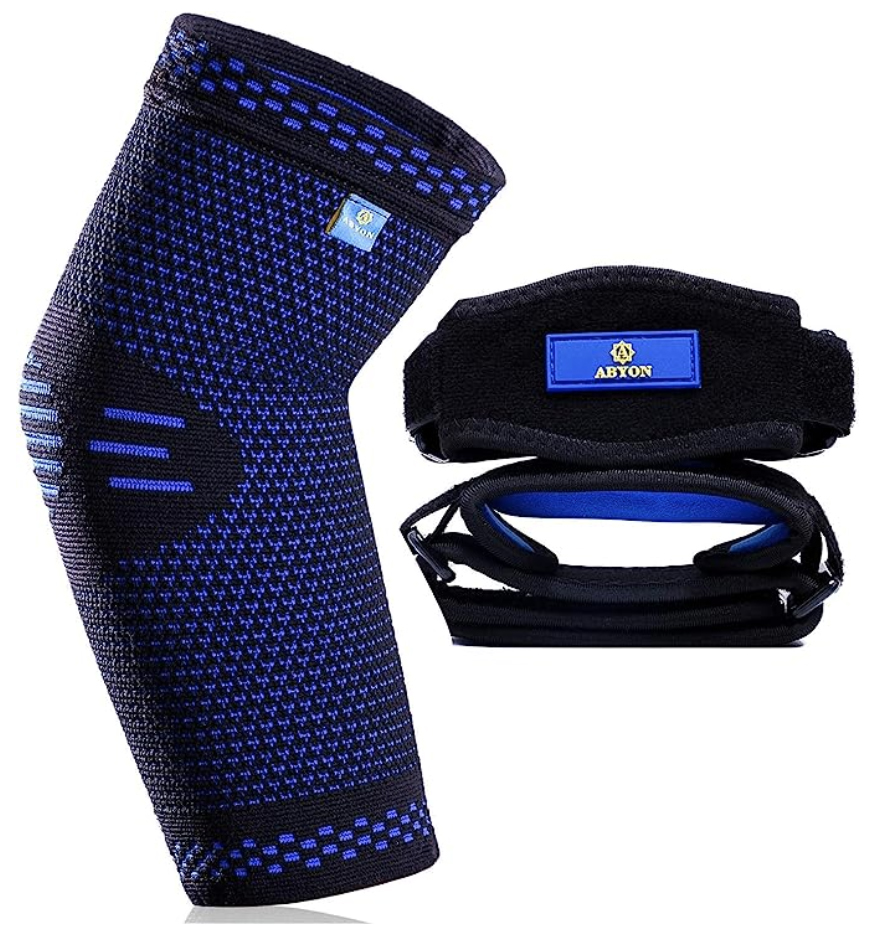 Tennis Elbow Support - Adjustable Forearm Support Strap With Gel  Compression Pad Elbow Strap For Bursitis Golfers Tendonitis Effective Pain  Relief Spo
