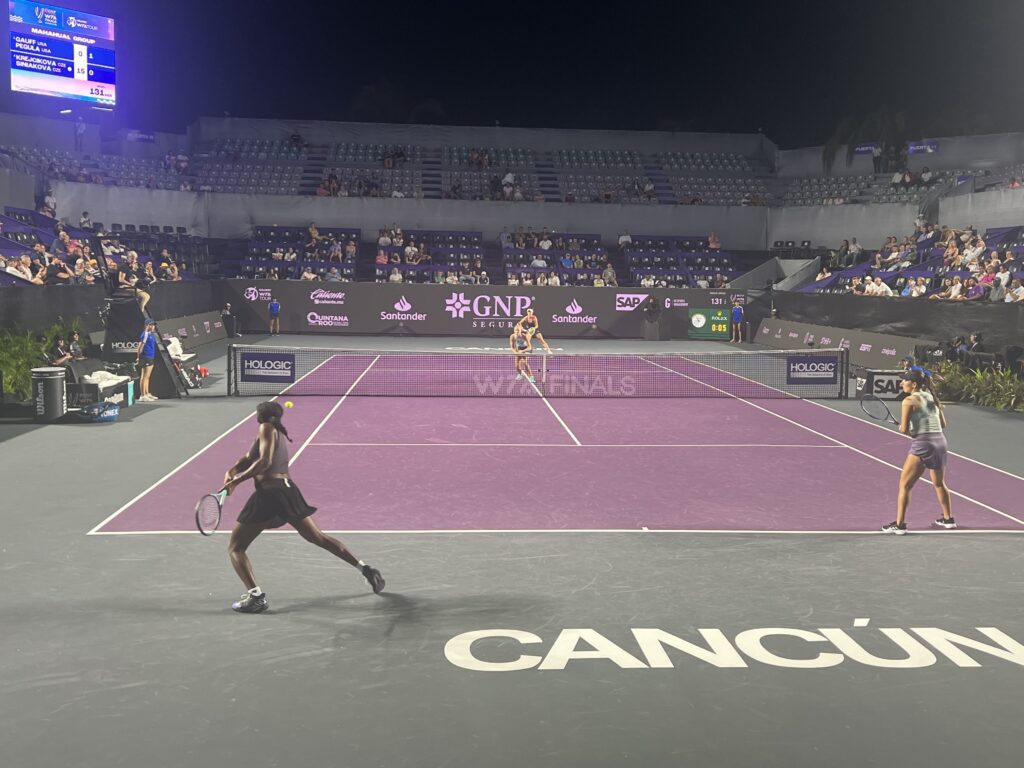 Coco Gauff-Jess Pegula at 2023 WTA Finals in Cancun