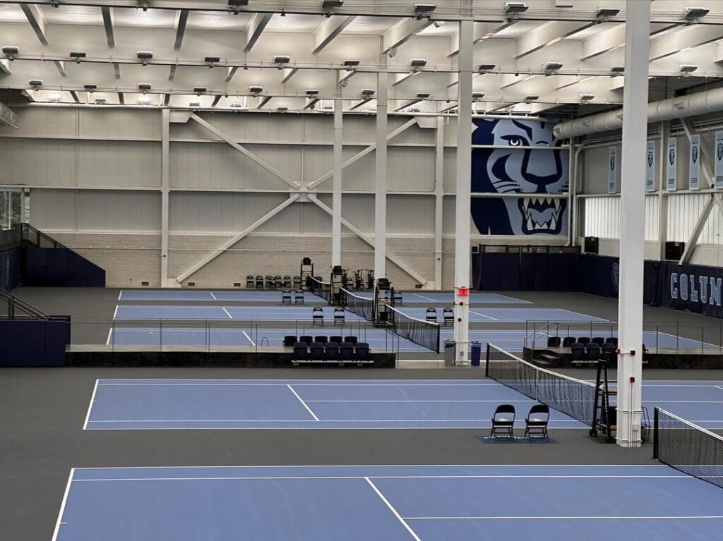 Columbia indoor tennis courts