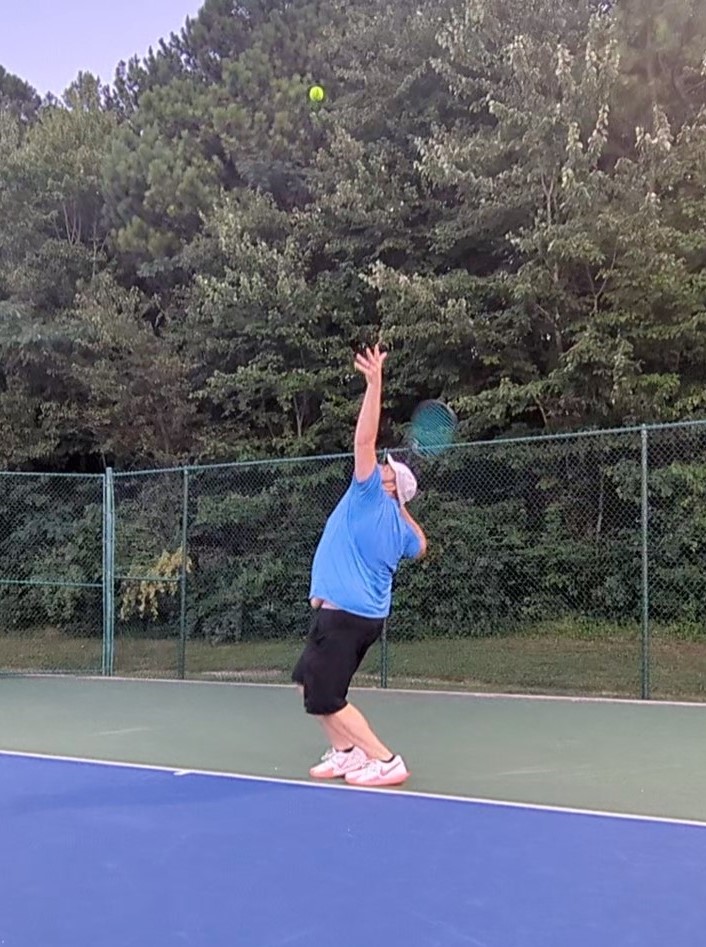 Diadem Nova V3 Tennis Racquet On Court