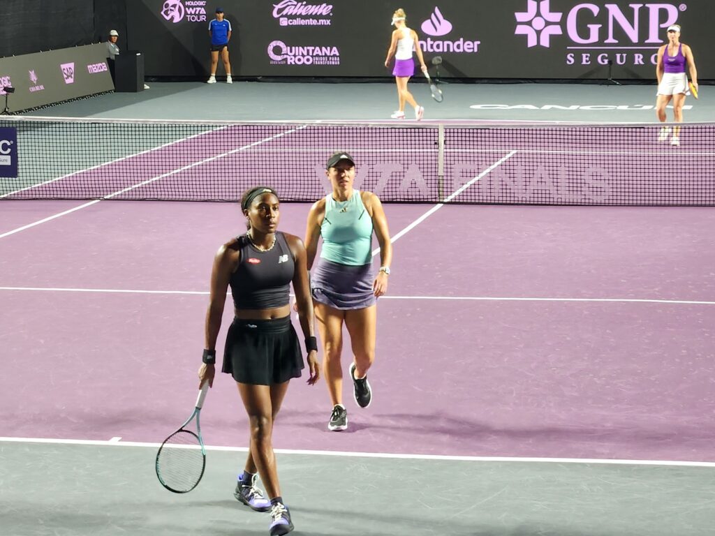 Gauff & Pegula at the WTA Finals