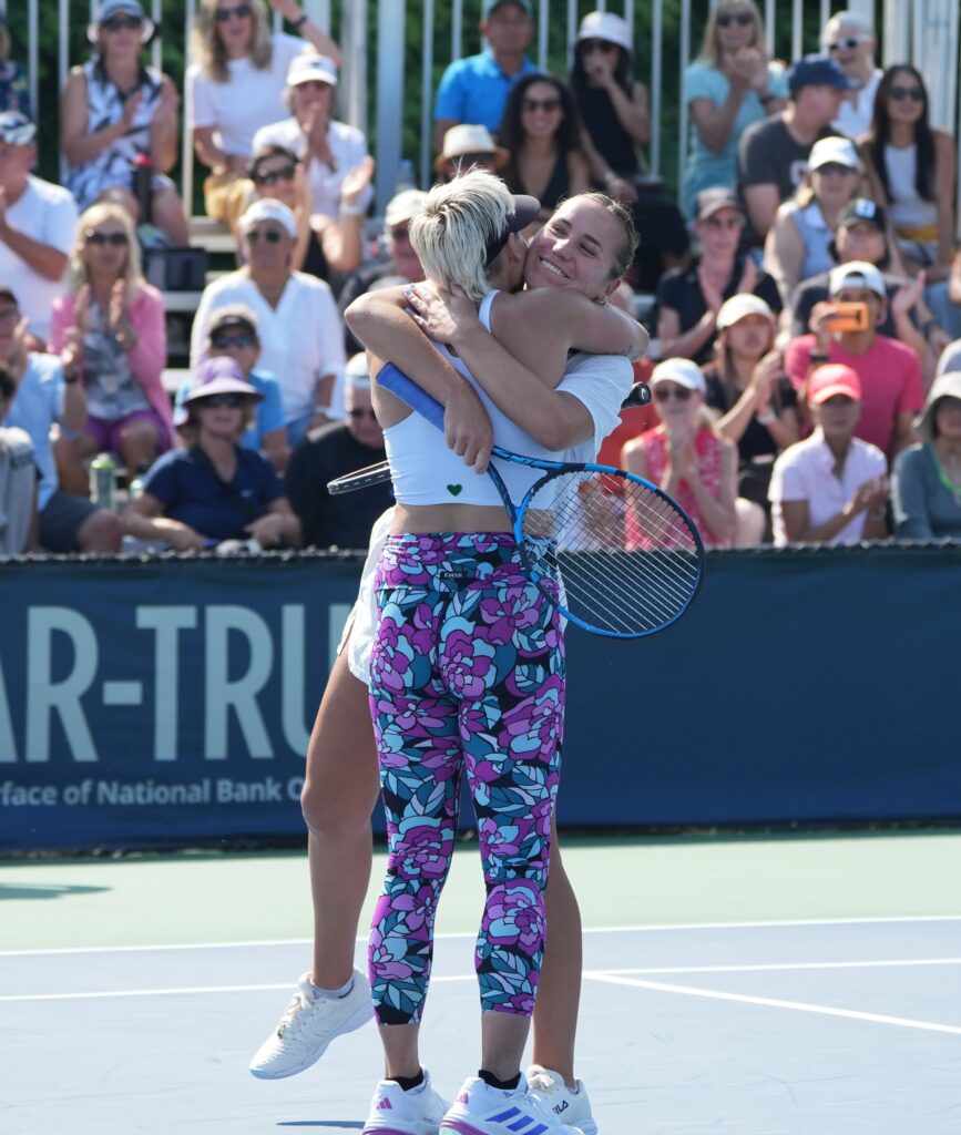 Sofia Kenin and Bethanie Mattek-Sands