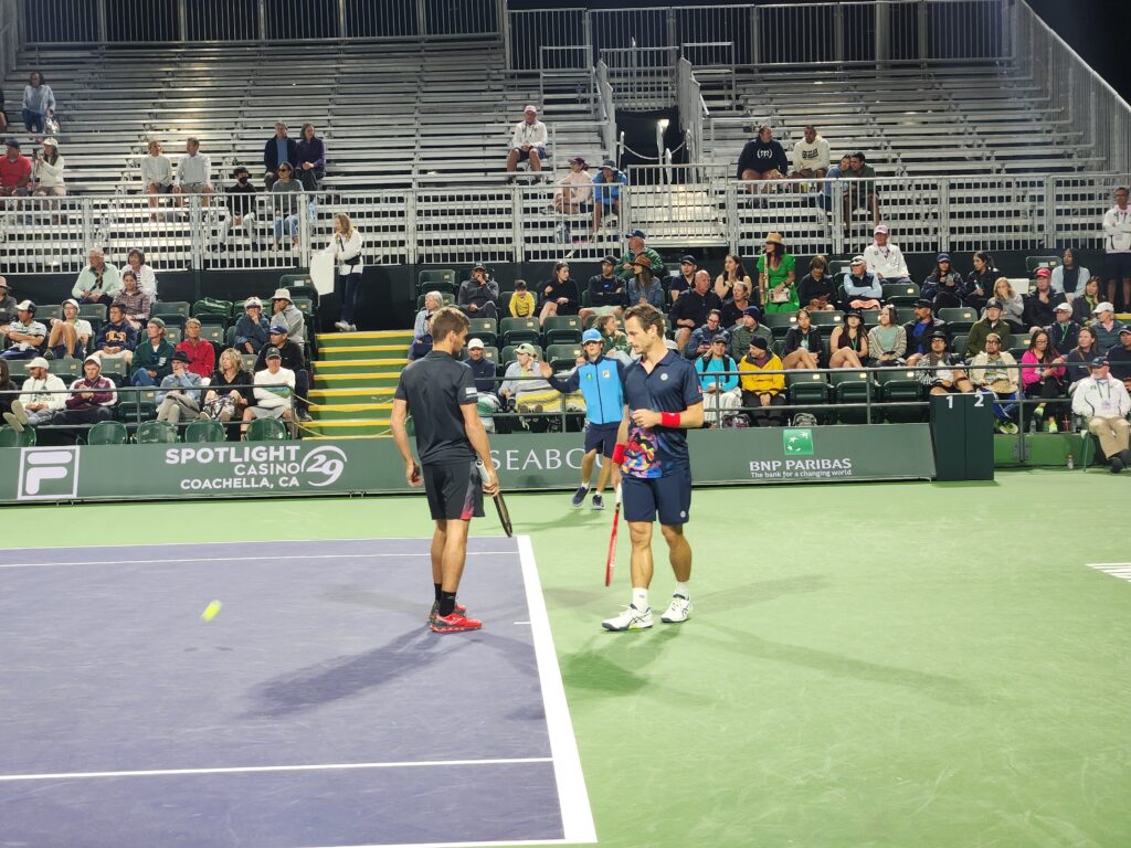 Wes Koolhof & Nikola Mektic at 2024 Indian Wells