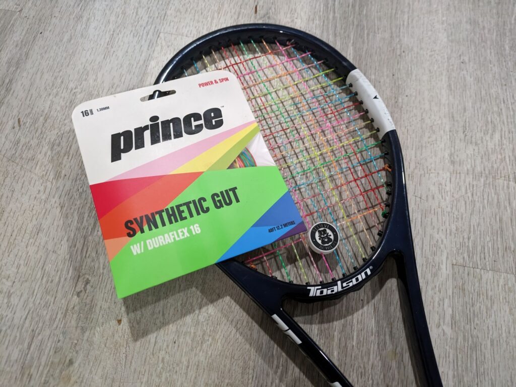 Head Synthetic Gut 16/1.30 Tennis String Reel (Black)