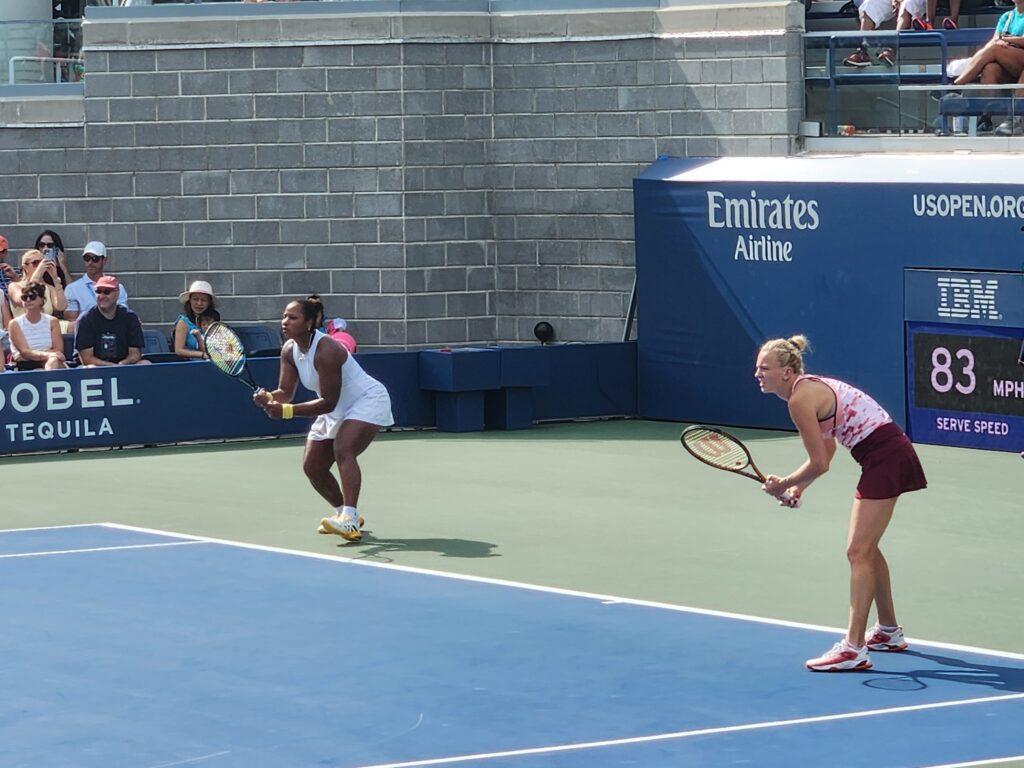 Katerina Siniakova-Taylor Townsend, 2024 U.S. Open