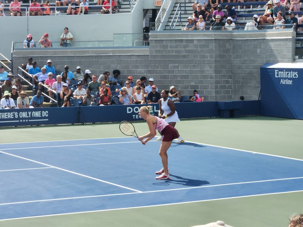 Katerina Siniakova-Taylor Townsend, 2024 U.S. Open