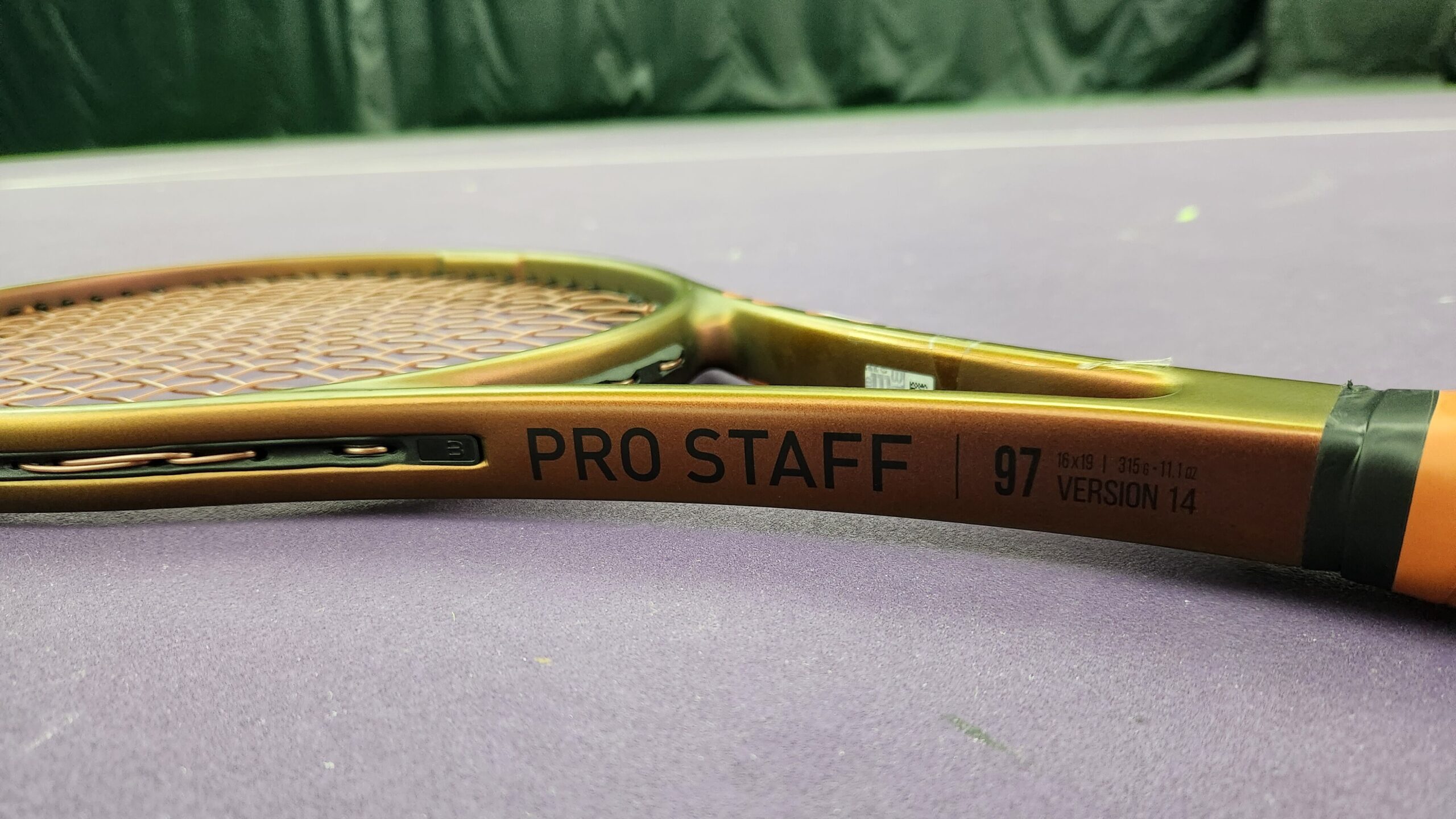 Wilson Pro Staff 97 v14 tennis racquet